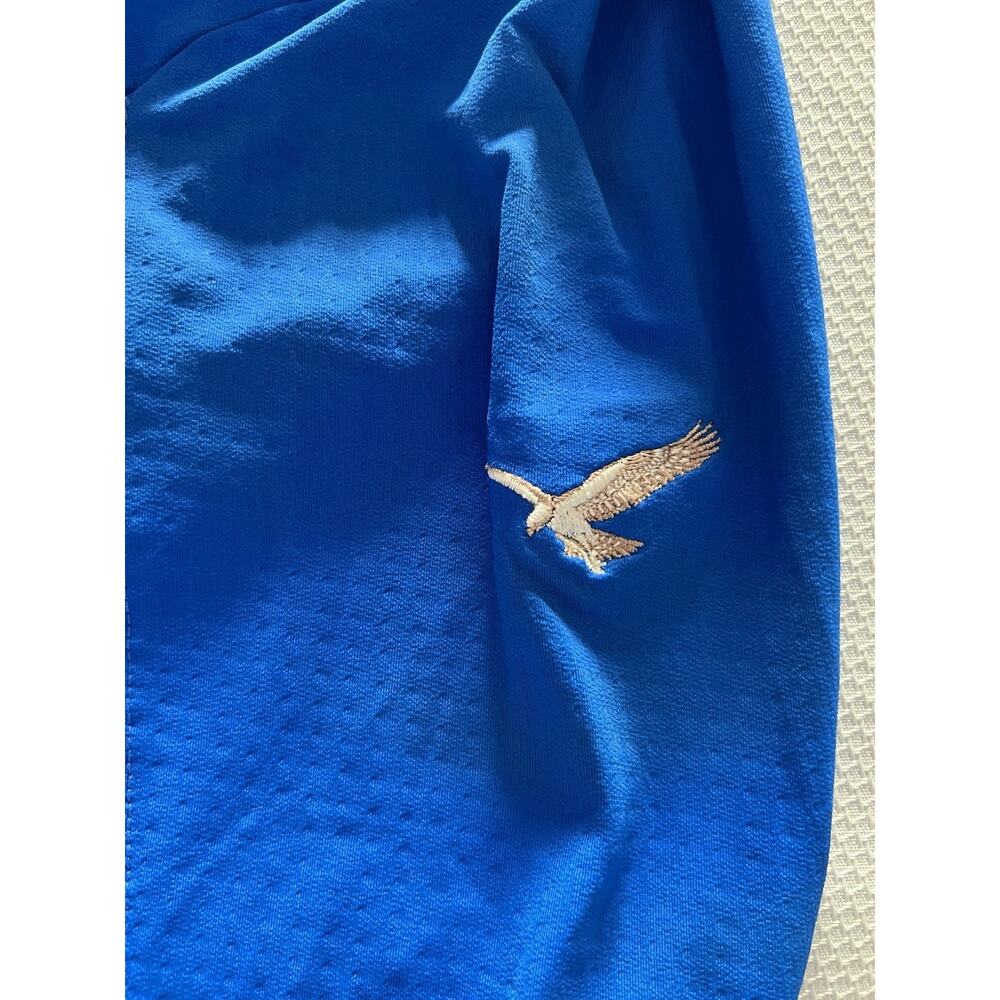 IBKUL Top 1/4 Zip MED. Royal Blue Athleisure UPF 50+ Golf Long Sleeve Eagle - Picture 6 of 10